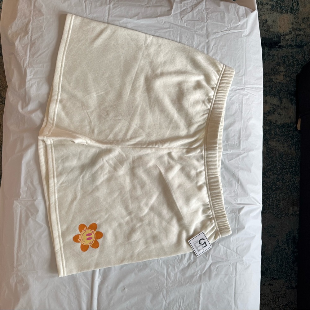 Women's Shorts with Flower Design
